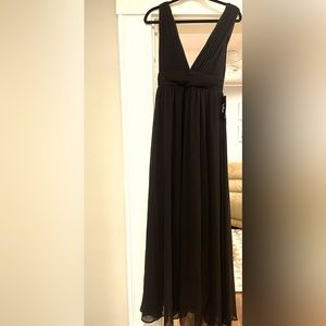 Lulus black Polyester “heavenly hues” maxi dress
